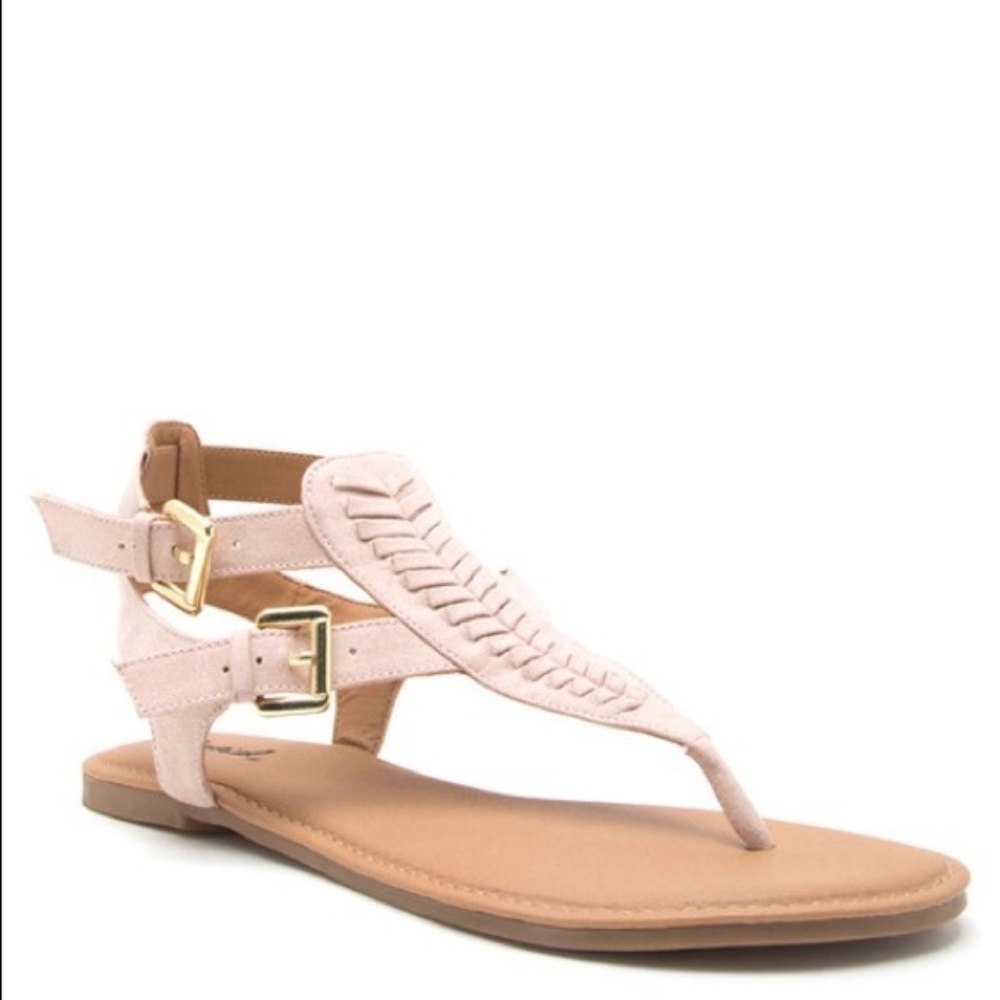 RILEY Boho Sandal - NUDE - Picture 2 of 2